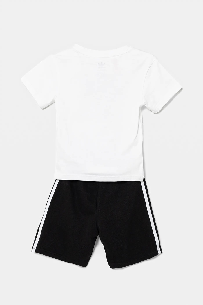 CHLAPEC Dětská bavlněná souprava adidas Originals JE1613 bílá