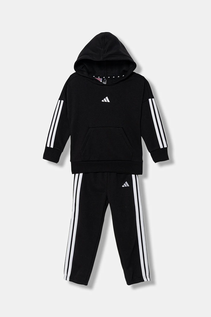 adidas dres dziecięcy dzianina czarny JD6484