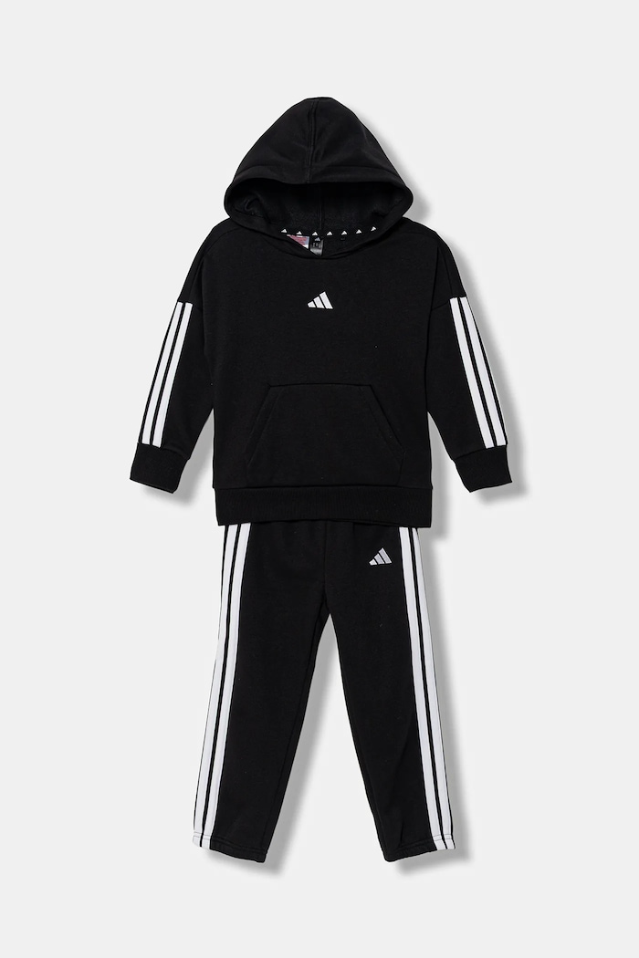 adidas dres dziecięcy dzianina czarny JD6484