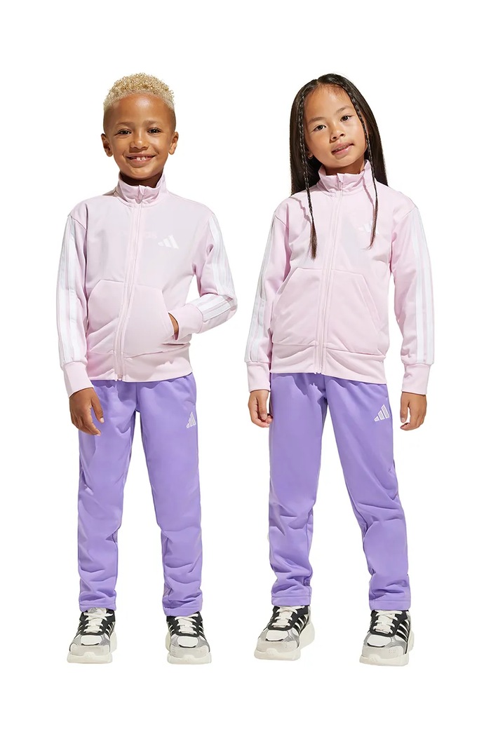 adidas trening copii tricotaj violet JC9621