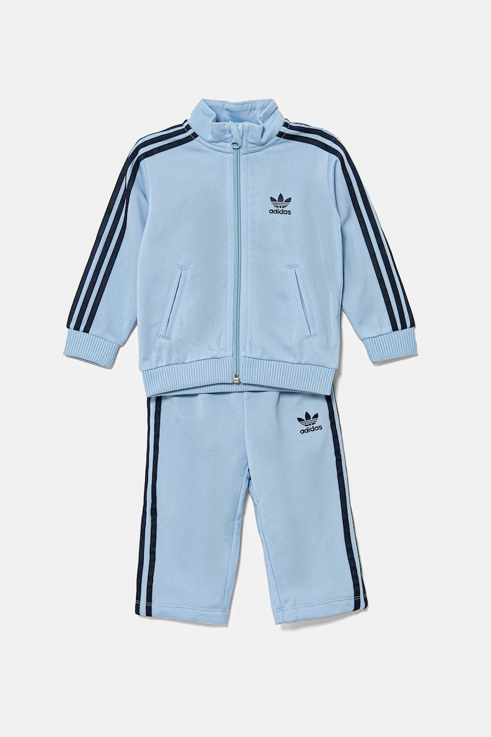 Παιδική φόρμα adidas Originals πλεκτό ύφασμα μπλε JC6501