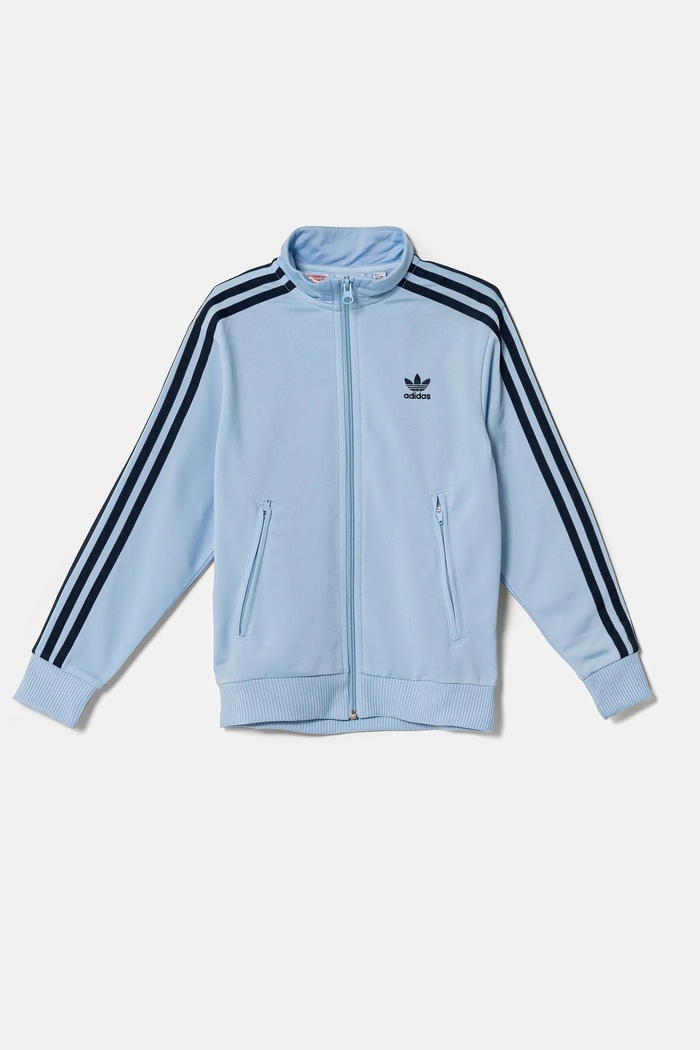 Детски суичър adidas Originals JD1621 син SS25