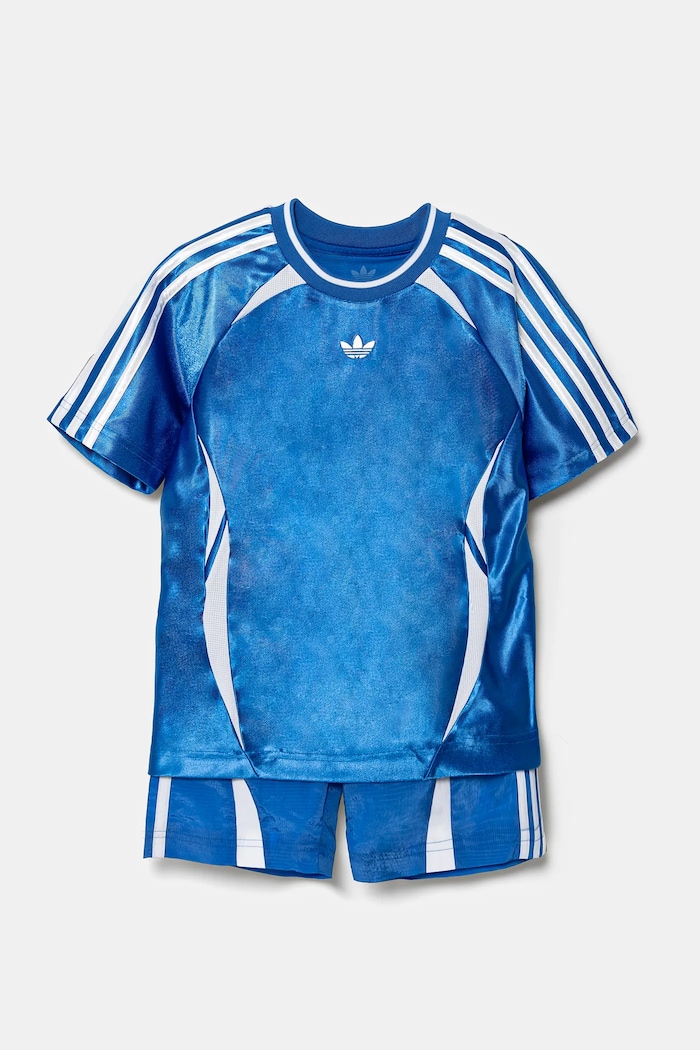 adidas Originals komplet dziecięcy JC9339 niebieski SS25