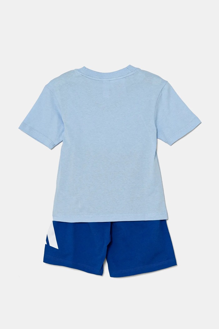 Băieți adidas set de bumbac pentru copii JC9724 albastru
