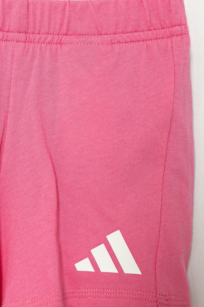 Chlapec Detská bavlnená súprava adidas JC9639 ružová