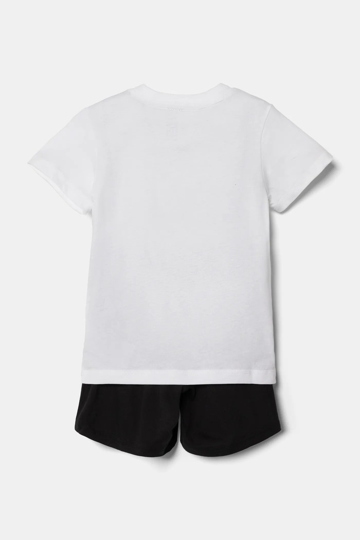 adidas komplet bawełniany dziecięcy JE1405 biały SS25