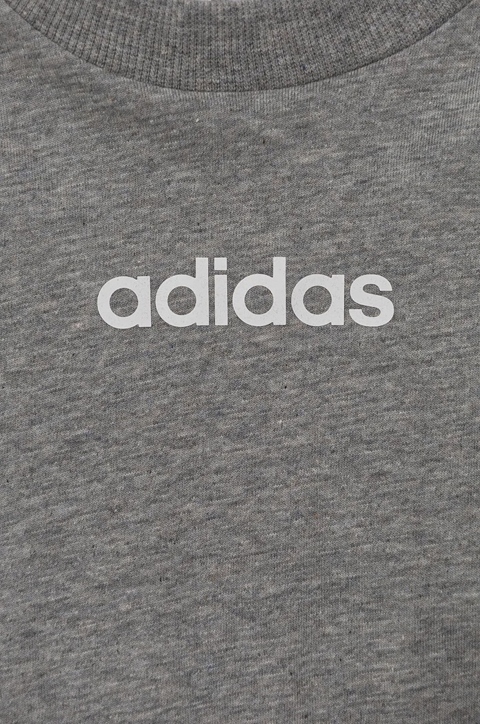 adidas komplet dziecięcy szary JC9752