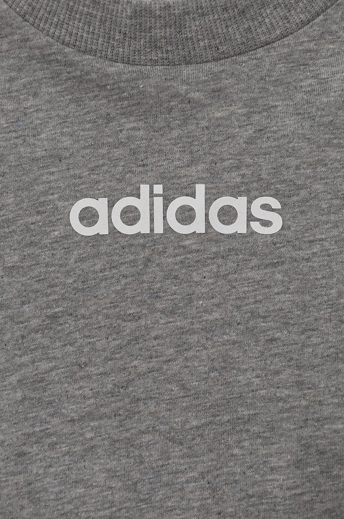 adidas komplet dziecięcy szary JC9752