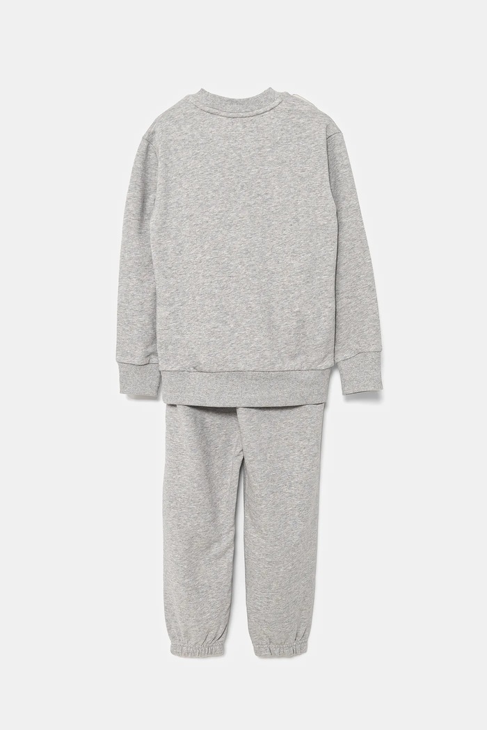 Chłopiec adidas dres dziecięcy JC9727 szary
