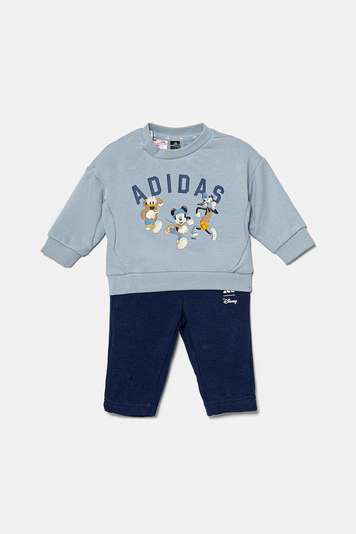 adidas dres dziecięcy x Disney wzorzyste niebieski JN6099