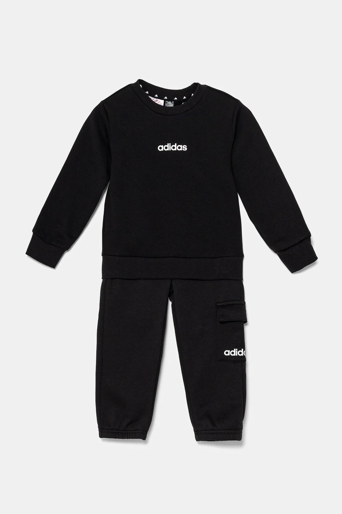 adidas dres bawełna czarny JC9745