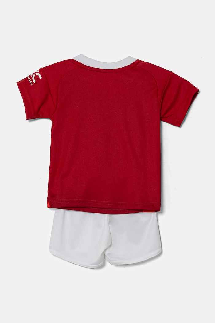 adidas Performance komplet niemowlęcy MUFC IT1979 czerwony SS25