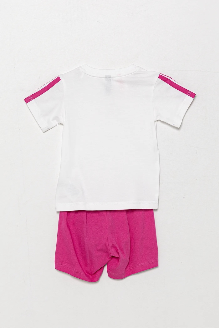 adidas Komplet bawełniany dziecięcy JD6480 biały SS25