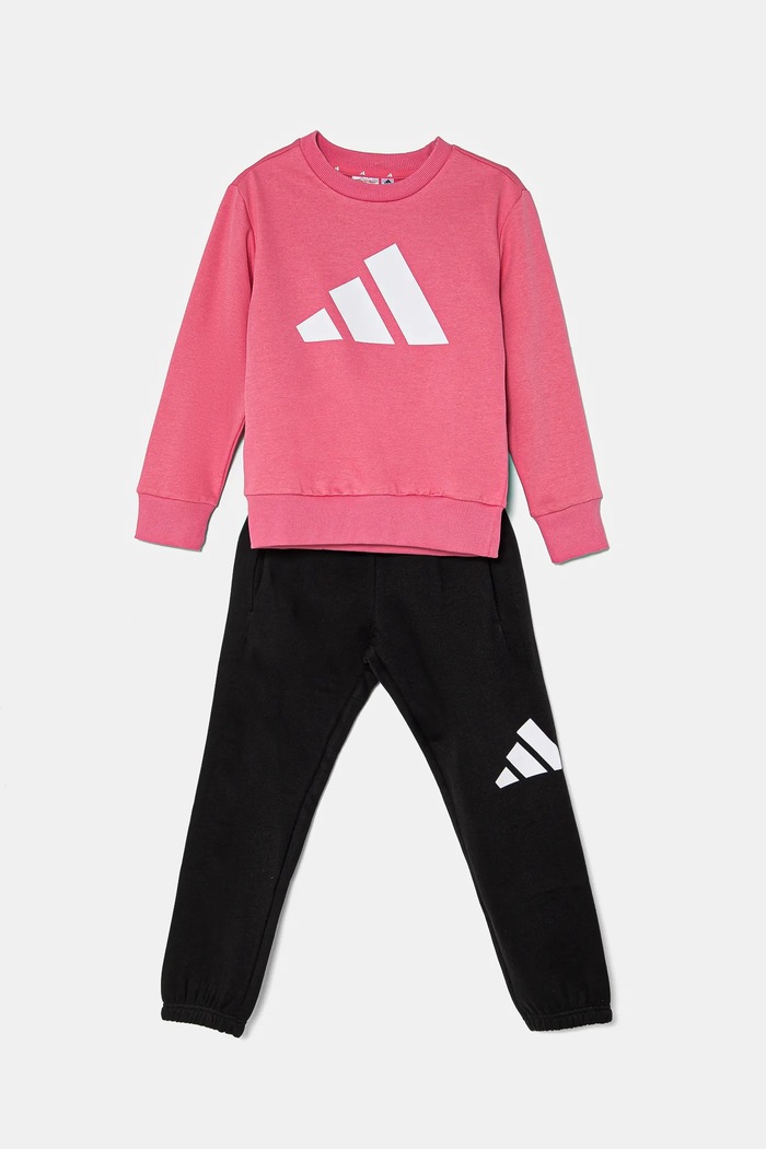 Dětská tepláková souprava adidas JD2096 růžová AW25