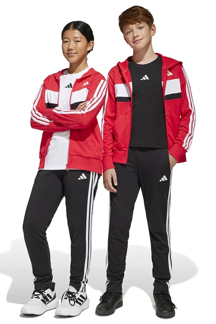 adidas Tepláková souprava adidas červená JC6662