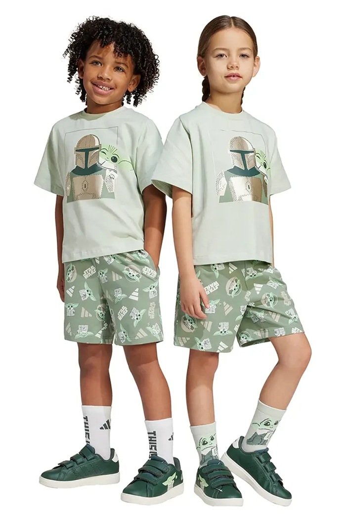 adidas Compleu copii 2-pack verde JF3648
