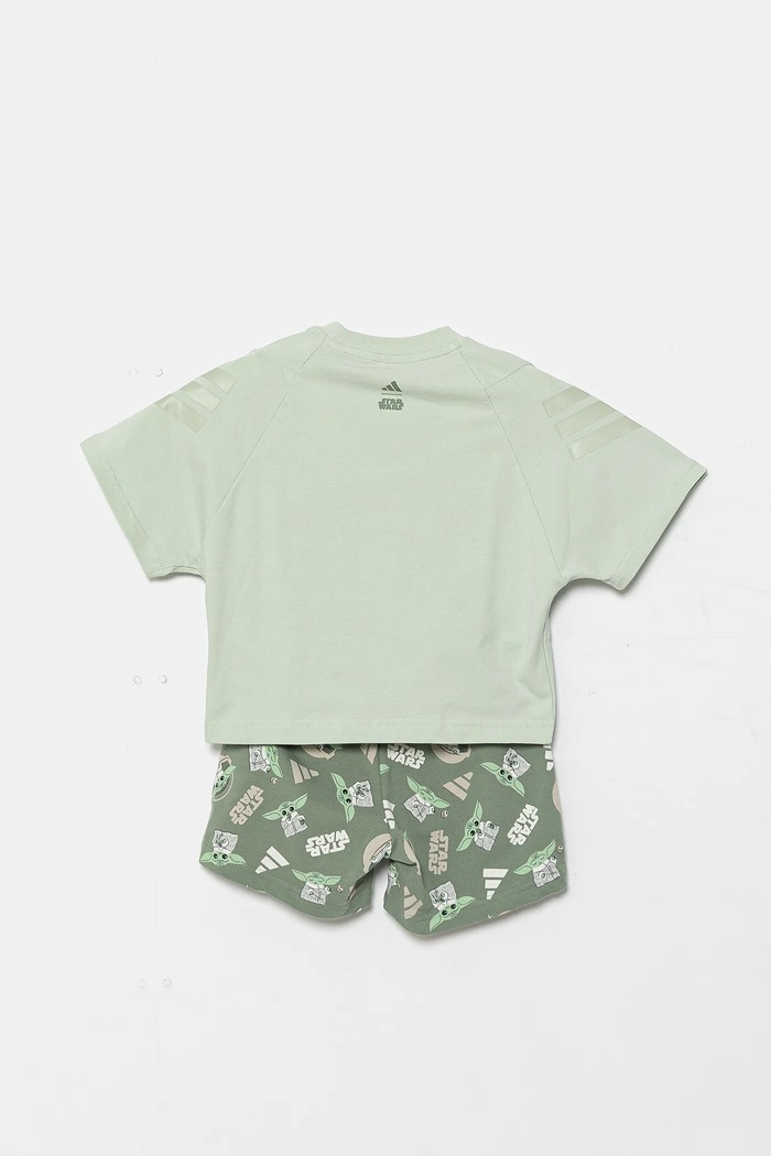 Băieți adidas Compleu copii 2-pack JF3648 verde