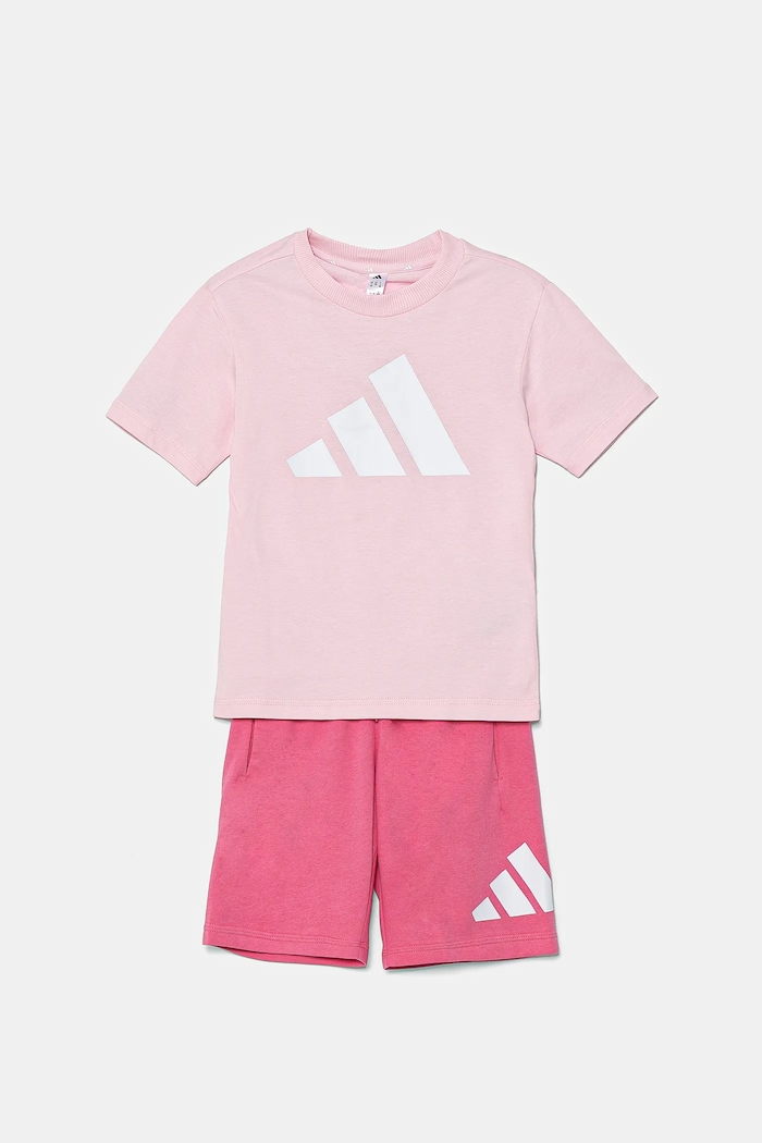 adidas komplet dziecięcy JE3972 różowy SS25