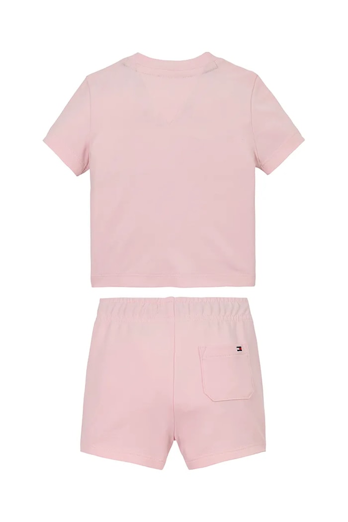 Tommy Hilfiger compleu bebe KN0KN02047.PPYA roz SS25
