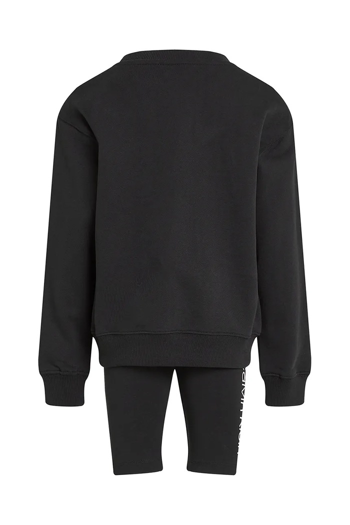 Chłopiec Calvin Klein Jeans Komplet bawełniany dziecięcy IU0IU00705.104.116.PPYA czarny