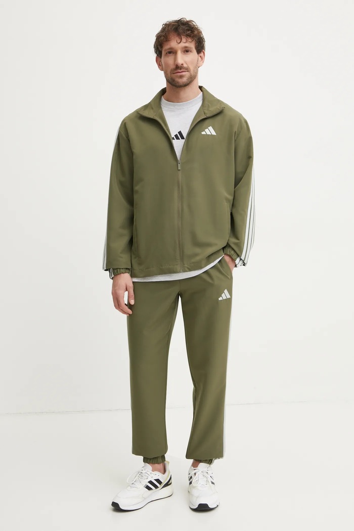adidas trening M 3S WV TT TS panza verde JI8850