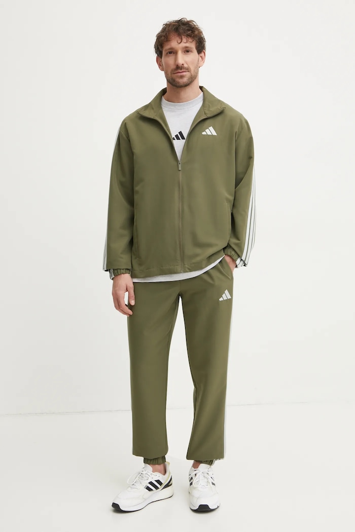 adidas trening M 3S WV TT TS panza verde JI8850