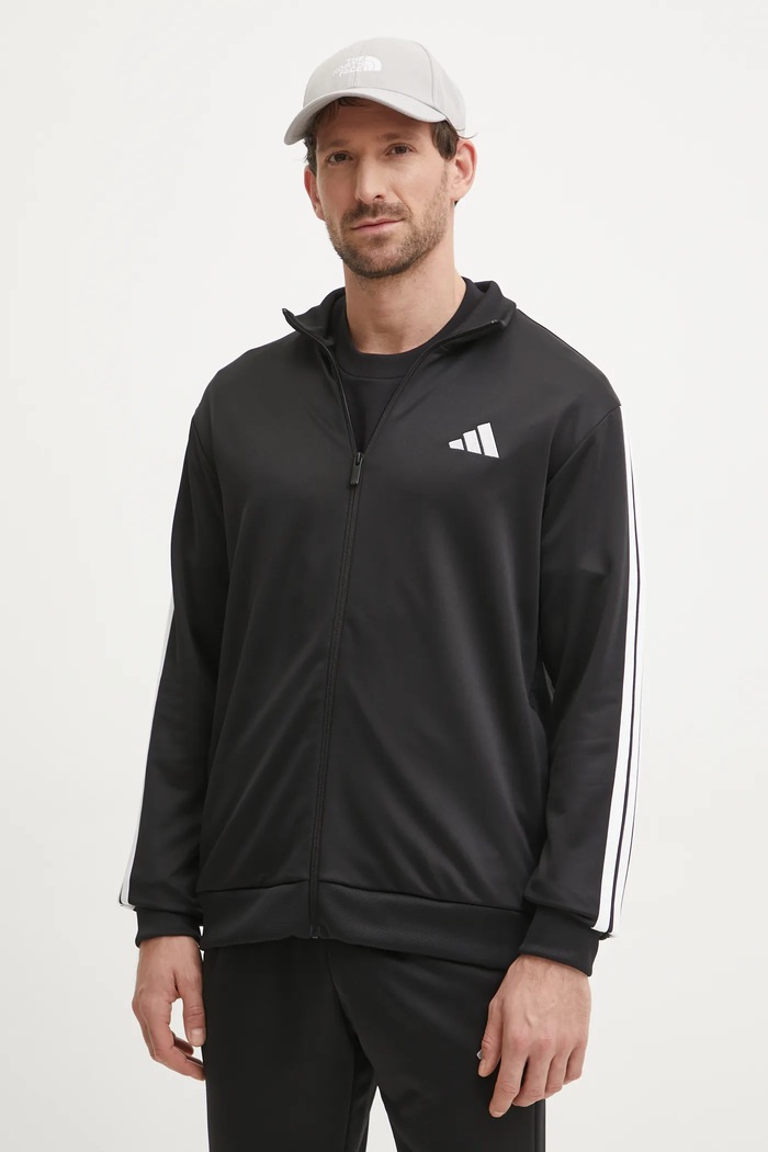 Odjeća Trenirka adidas 3S FT TT TS JC5375 crna