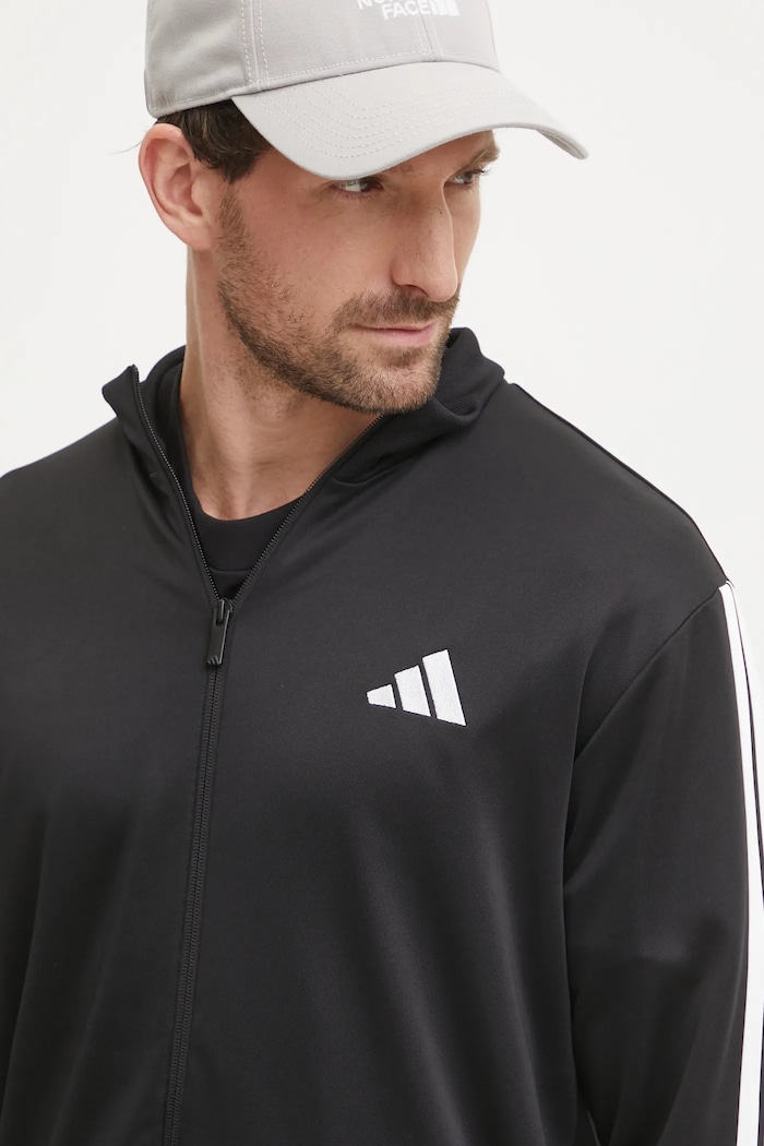 Trenirka adidas 3S FT TT TS JC5375 crna