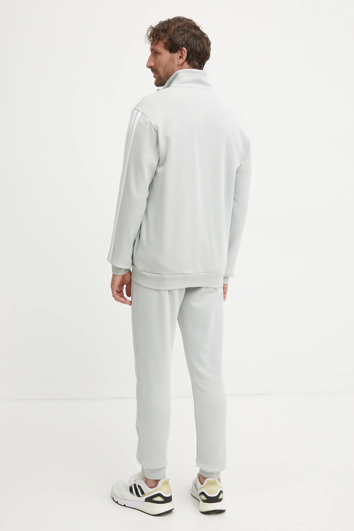 Спортивний костюм adidas 3S FL TT TS JI8883 сірий SS25
