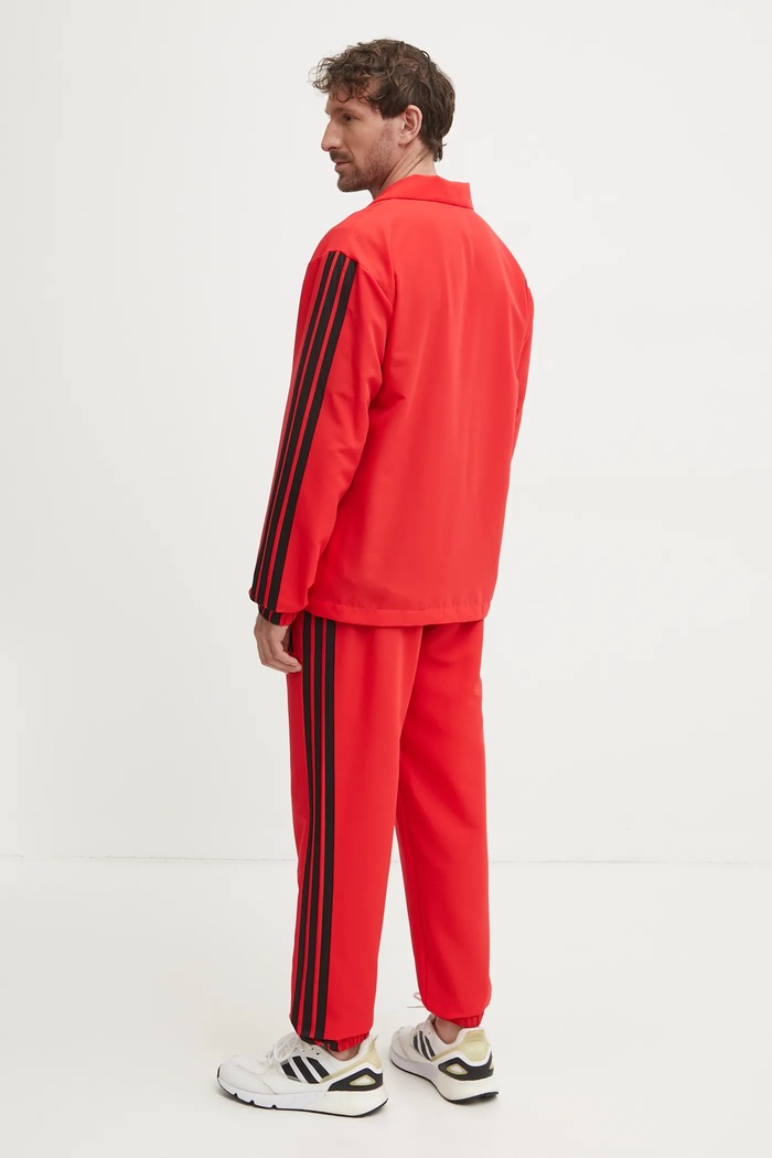 Спортивний костюм adidas 3-Stripes JI8851 червоний SS25
