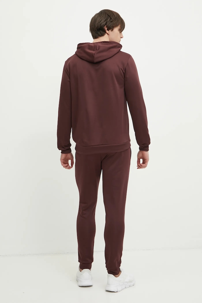Спортивний костюм adidas BL FT HD TS JI8867 бордо SS25