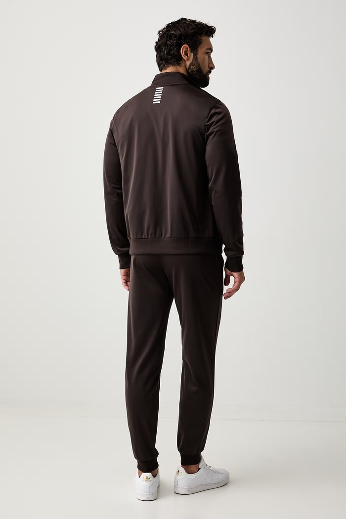 Odzież EA7 Emporio Armani komplet dresowy męski PJHCZ.8NPV65 brązowy