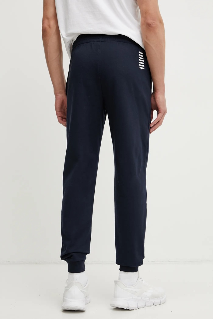 Bavlnená tepláková súprava EA7 Emporio Armani PJVRZ.8NPV63 tmavomodrá