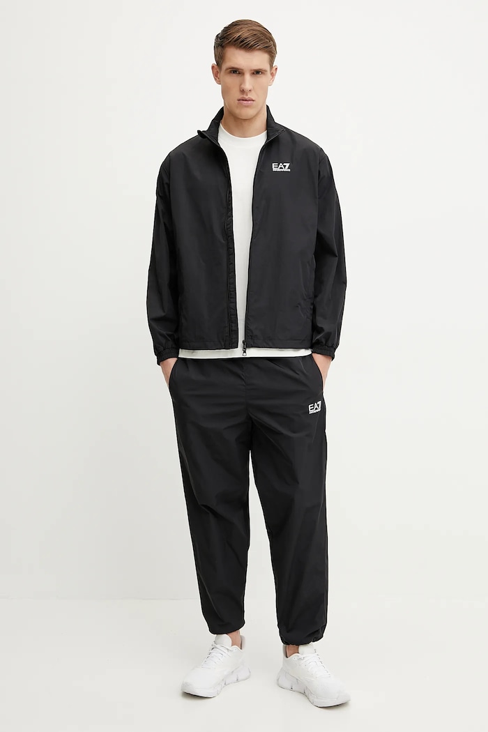 EA7 Emporio Armani dres tkanina czarny AF13190.7M000213