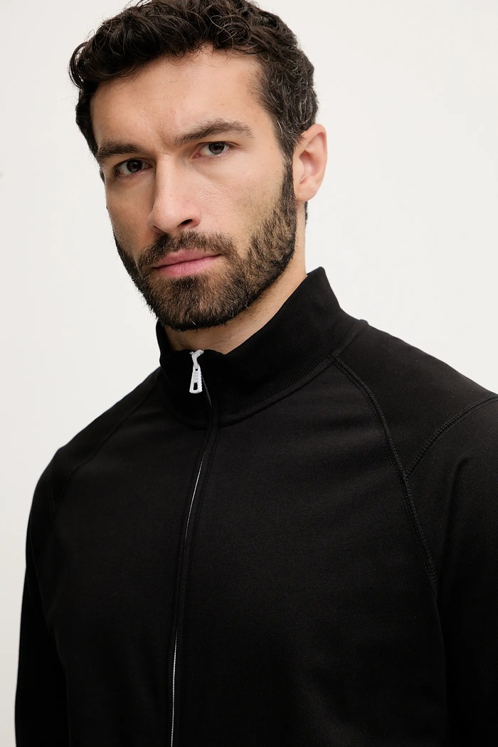 Bavlněná tepláková souprava EA7 Emporio Armani AF12681.7M000206 černá