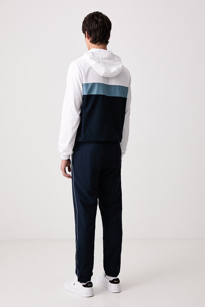Komplet dresowy męski Lacoste WH2661 niebieski
