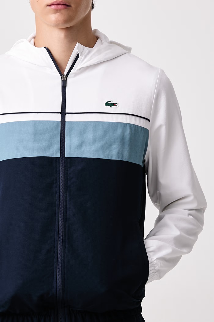 Komplet dresowy męski Lacoste niebieski WH2661