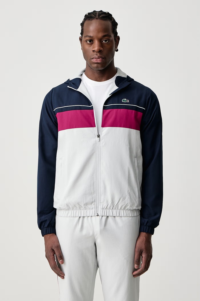 Lacoste Komplet dresowy męski WH2661 granatowy AW25