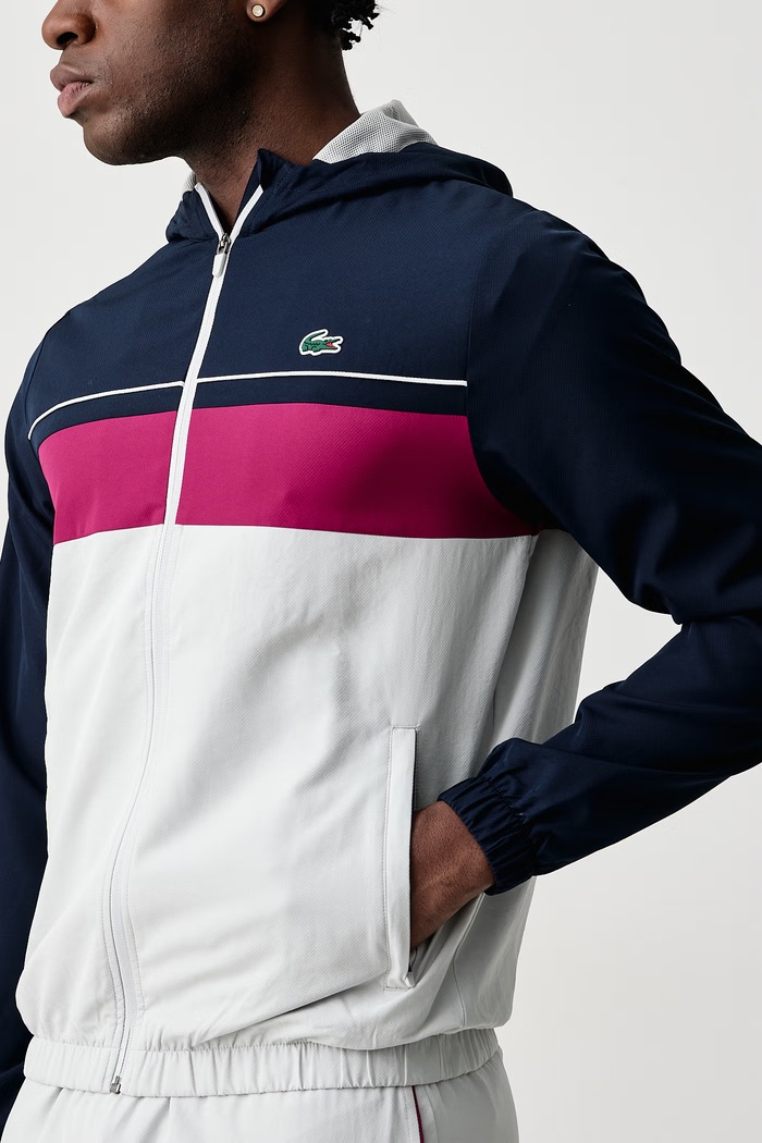Komplet dresowy męski Lacoste granatowy WH2661