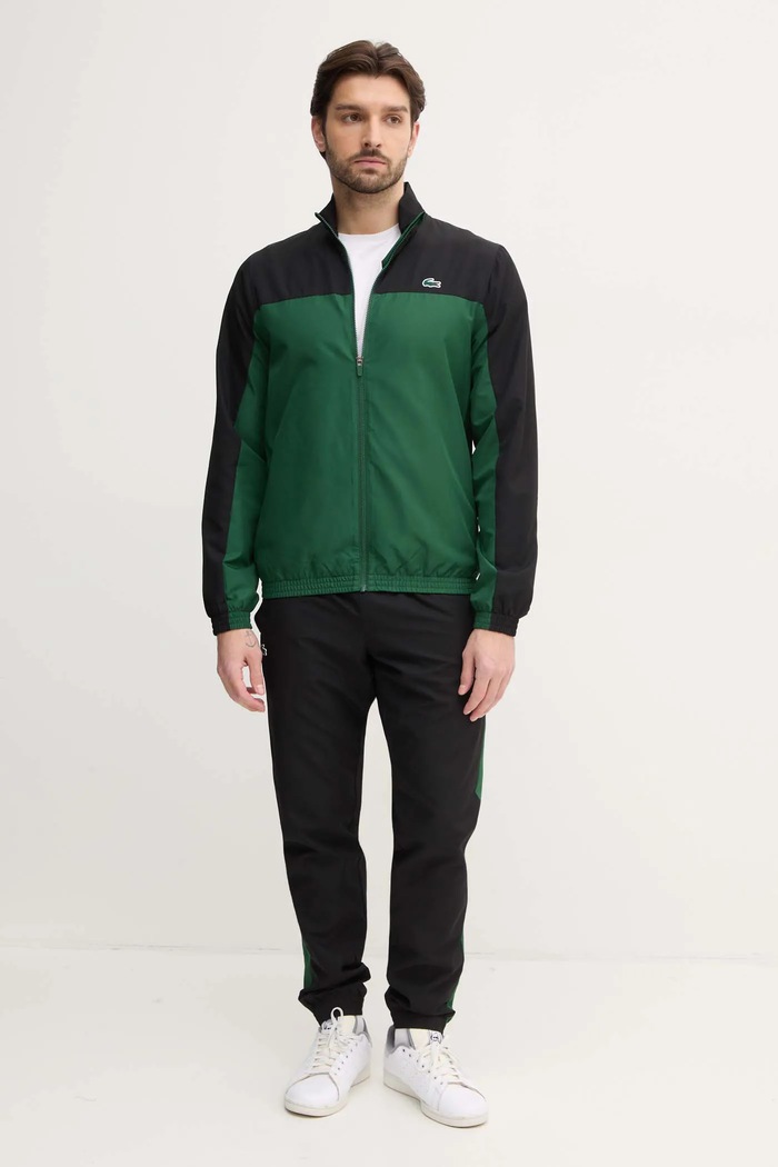 Φόρμα Lacoste ύφασμα πράσινο WH8989