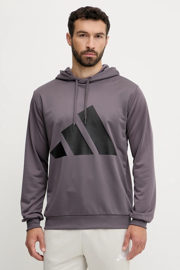adidas dres BL FT HD TS JI8871 szary SS25