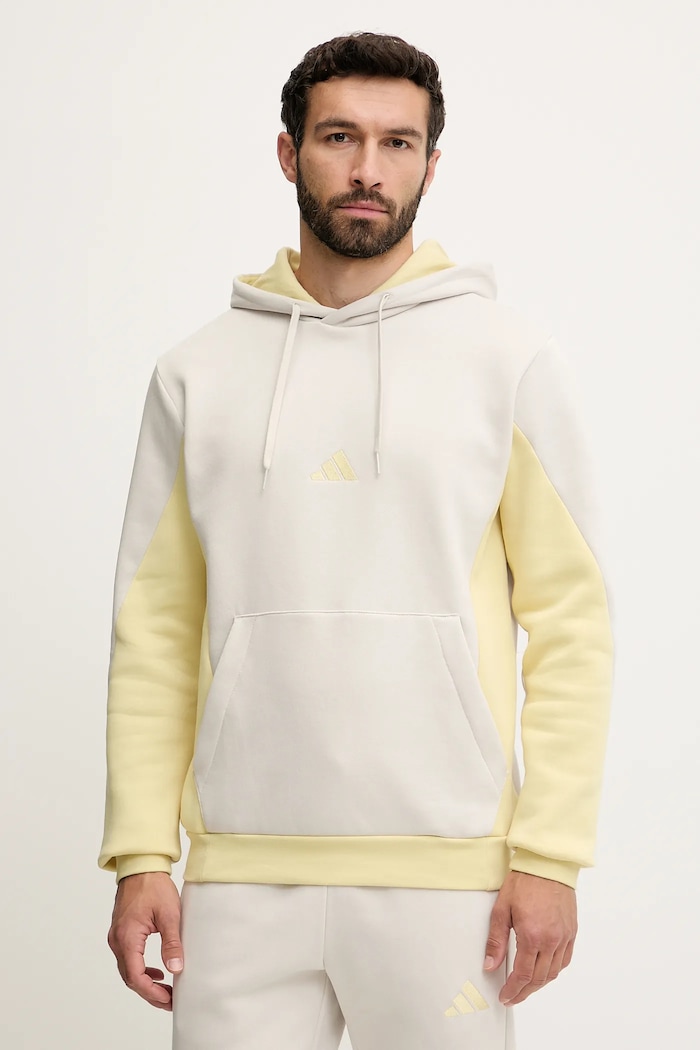 adidas dres FL CB HD TS JI8886 beżowy SS25