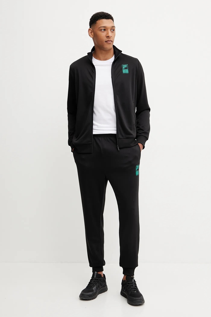 Fila dres Ledegem dzianina czarny FAM1141