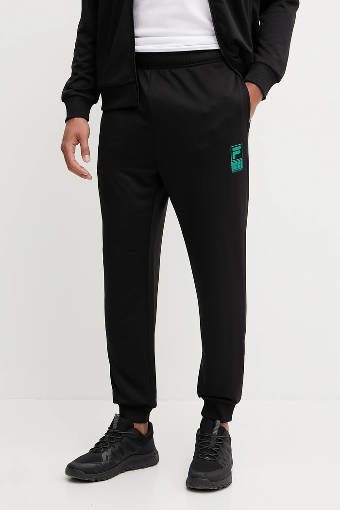 Odzież Fila dres Ledegem FAM1141 czarny