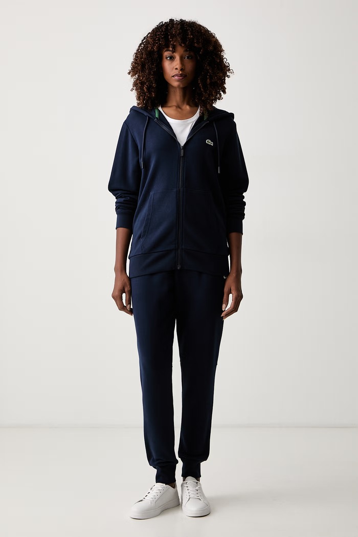 Lacoste Komplet dresowy z bawełną granatowy WH2528T