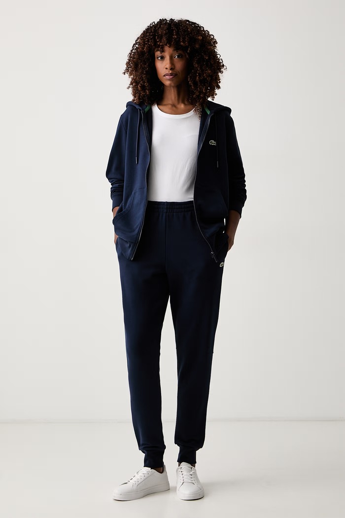 Lacoste Komplet dresowy z bawełną WH2528T granatowy AA00