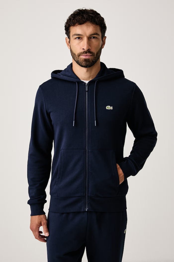 Lacoste Komplet trenirke z bombažem WH2528T mornarsko modra AA00