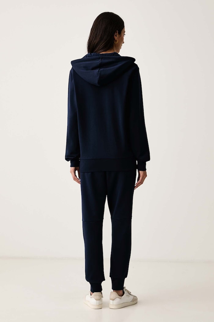 Odzież Lacoste Komplet dresowy z bawełną WH2528T granatowy