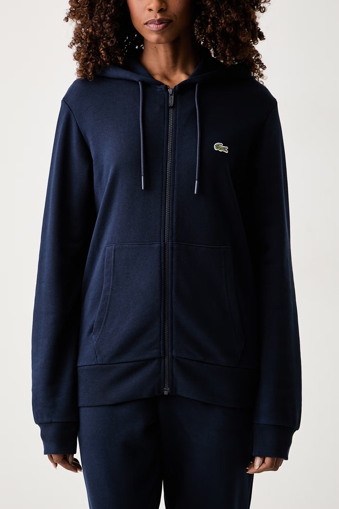 Komplet dresowy z bawełną Lacoste WH2528T granatowy