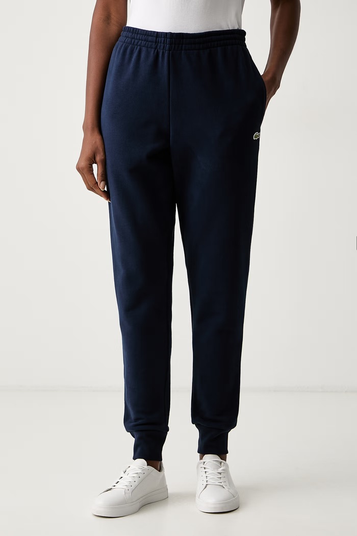 Komplet dresowy z bawełną Lacoste granatowy WH2528T
